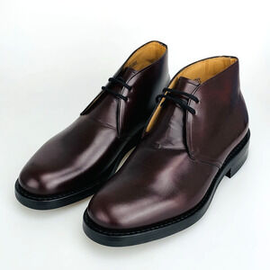 Church’s Ryder 3 Chukka Boot Leather Shoes Size 6 US Burgundy Made in England